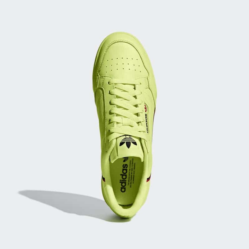 adidas Continental 80 Rascal Semi Frozen Yellow B41675 Grailify